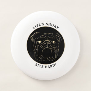 English Bulldog Funny Wham-O Frisbee
