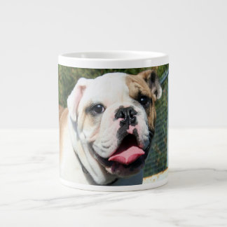 English bulldog giant coffee mug
