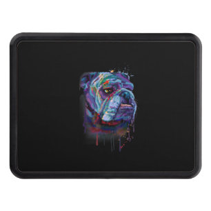 English Bulldog Gift A English Bulldog Mom Hitch Cover