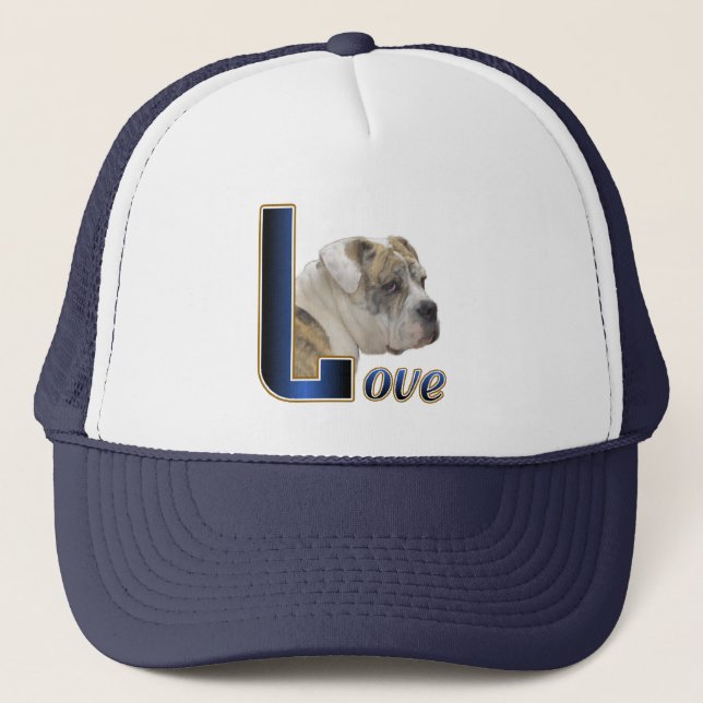 English Bulldog Gifts Trucker Hat (Front)