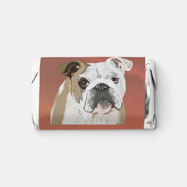 English Bulldog  Hershey's Miniatures (Front)