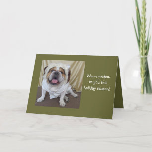 English Bulldog Holiday/Christmas Cards