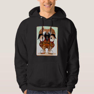 English Bulldog In Disguise Potato Costume Hoodie