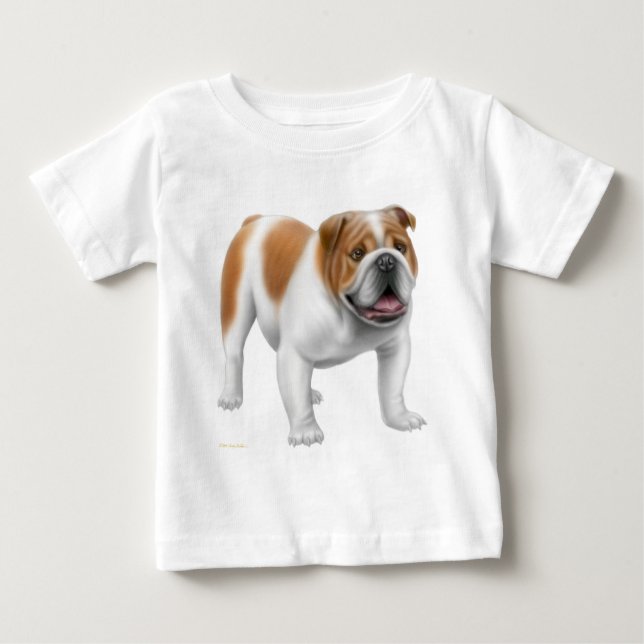 English Bulldog Infant T-Shirt (Front)