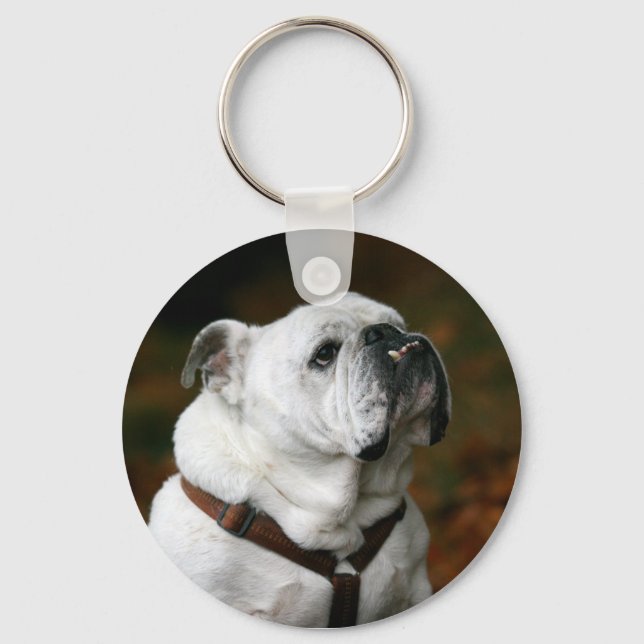 English Bulldog Keychain (Front)