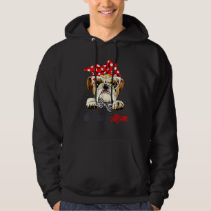 English Bulldog Love Cute Bully Dog Mom Womens Hoodie