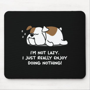 English Bulldog Lover Puppy Dog English Bulldog Mouse Pad