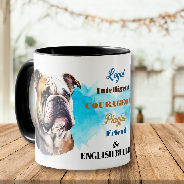 English Bulldog Loyal Friend Mug (Creator Uploaded)