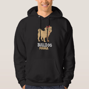 English Bulldog Mama Cute Bully Dog Mom Hoodie