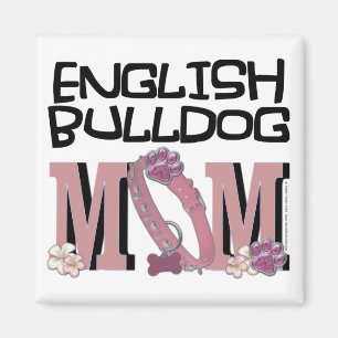 English Bulldog MOM Magnet