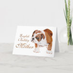 English Bulldog Mothers Day Card at Zazzle