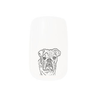 english bulldog nail minx nail wraps