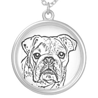 English Bulldog Necklace