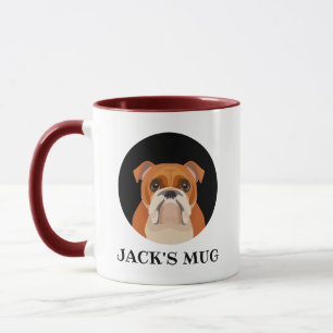 English Bulldog Personalized Mug