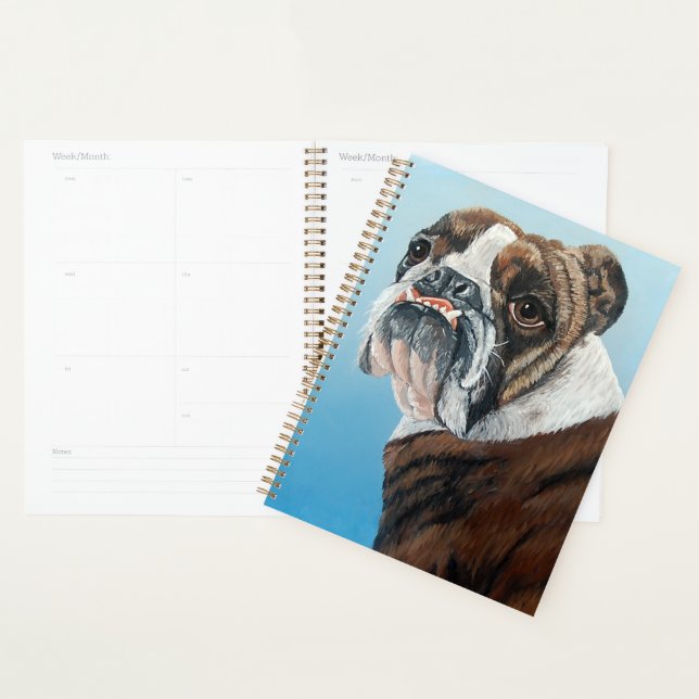 English Bulldog Planner (Display)