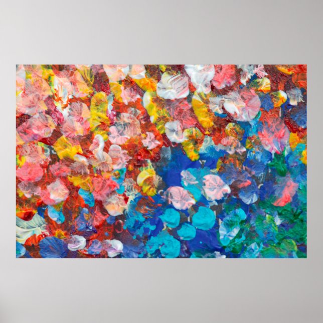 english bulldog portrait intellectual artart,graff poster (Front)