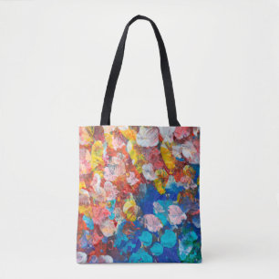 english bulldog portrait intellectual artart,graff tote bag