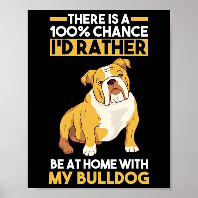 English Bulldog  Poster (Front)