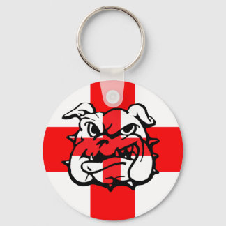 English Bulldog St George's Day English Keychain
