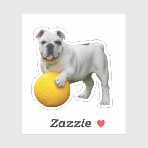 English Bulldog Sticker