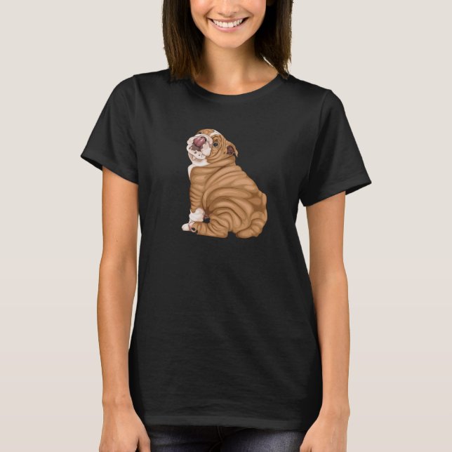 English Bulldog T-Shirt (Front)