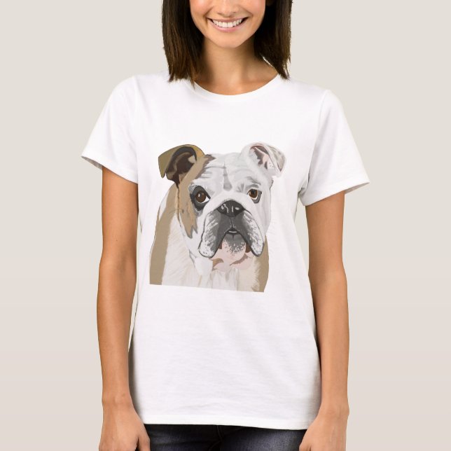 English Bulldog T-Shirt (Front)
