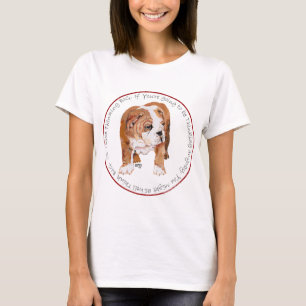 English Bulldog Thinking Big T-Shirt