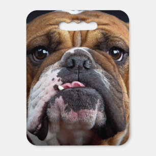 English Bulldog Throw Pillow Seat Cushion