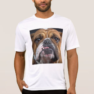 English Bulldog Throw Pillow T-Shirt