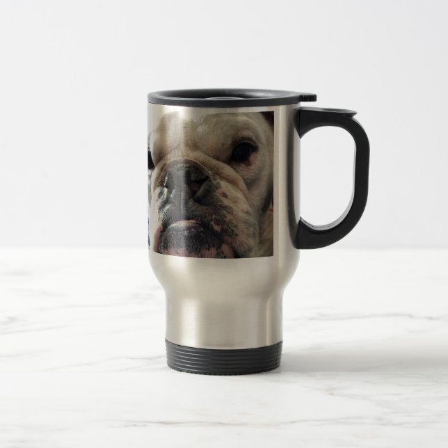 English Bulldog Travel Mug (Right)