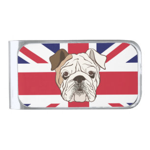 English Bulldog & Union Jack Money Clip