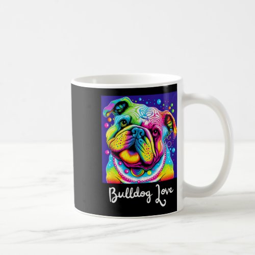 English Bulldog With A Tilted Head Expression  Coffee Mug