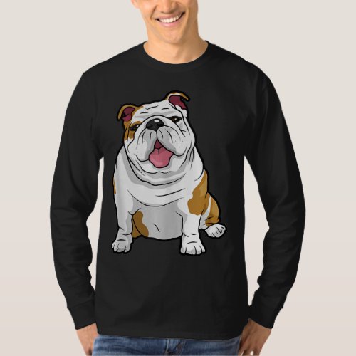 English Bulldogs Awesome Funny Bulldog Pups Dogs T_Shirt