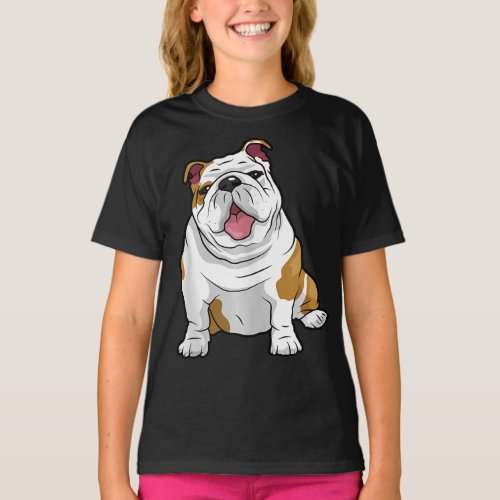 English Bulldogs Awesome Funny Bulldog Pups Dogs T_Shirt