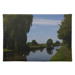 English Canal Scene Placemat