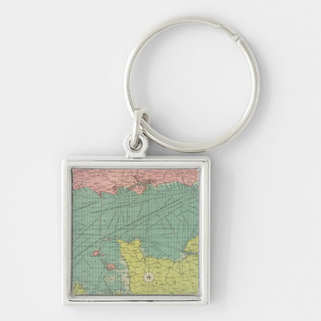 English Channel Keychain (Front)
