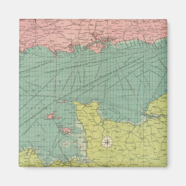 English Channel Magnet (Front)