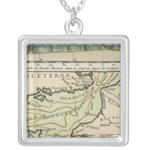 English Channel Silver Plated Necklace