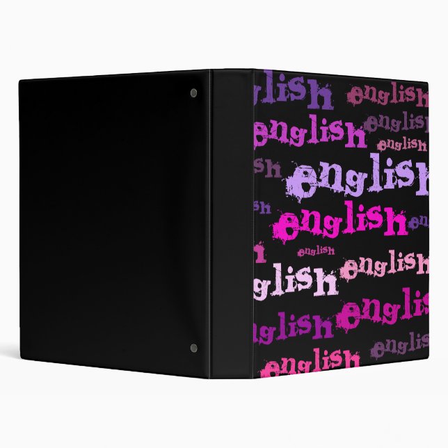 English class binder (Background)