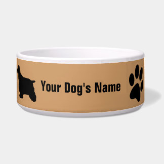 English Cocker Spaniel イングリッシュ・コッカー・スパニエル Bowl
