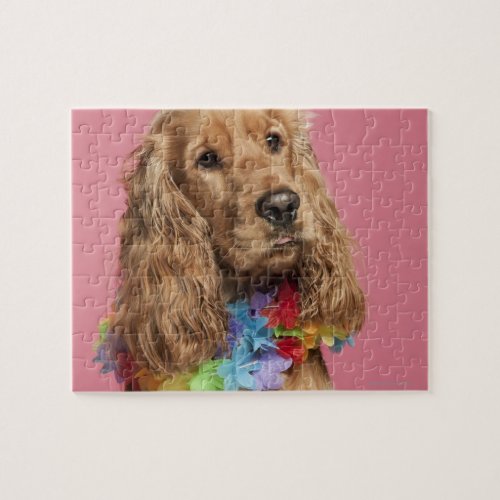 English Cocker Spaniel 10 months old Jigsaw Puzzle