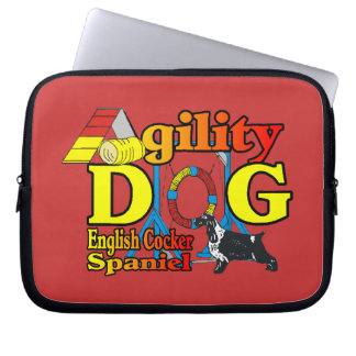 English Cocker Spaniel Agility Laptop Sleeve