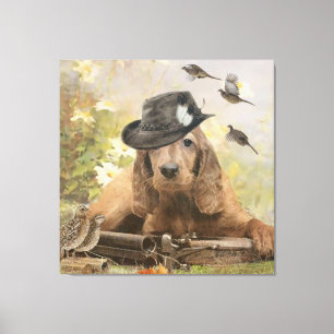 English Cocker Spaniel Canvas Print