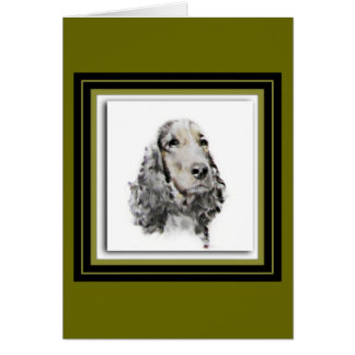 English Cocker Spaniel Cards