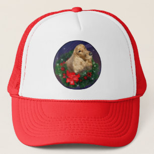 English Cocker Spaniel Christmas Gifts Trucker Hat