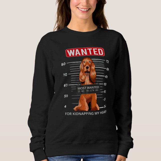 English Cocker Spaniel Dog Breed  10 Sweatshirt (Front)