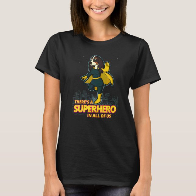 English Cocker Spaniel Dog Breed  23 T-Shirt (Front)