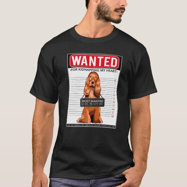 English Cocker Spaniel Dog Breed  25 T-Shirt (Front)