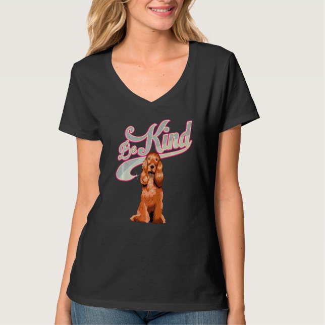 English Cocker Spaniel Dog Breed  29 T-Shirt (Front)