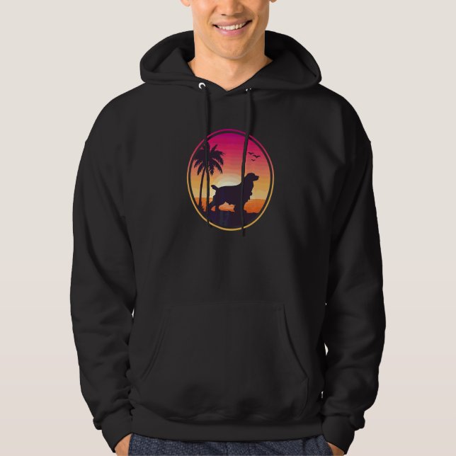 English Cocker Spaniel Dog Breed  5 Hoodie (Front)
